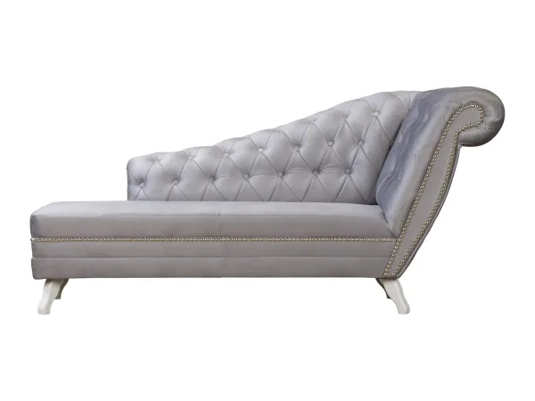 Leżanka Bristol do salonu w stylu glamour