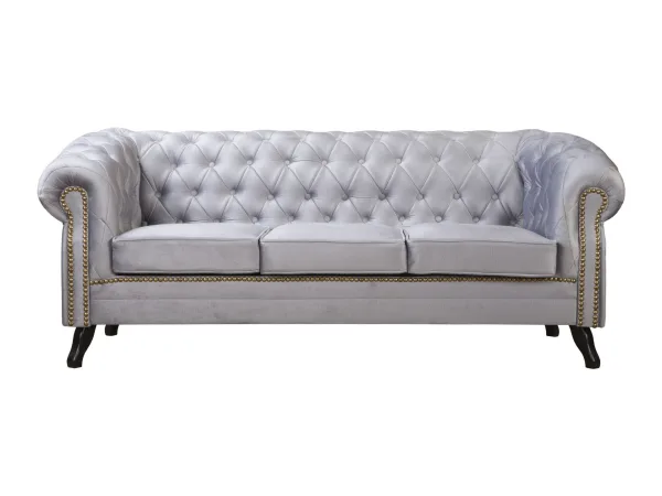 Sofa Bristol 3 do salonu w stylu glamour